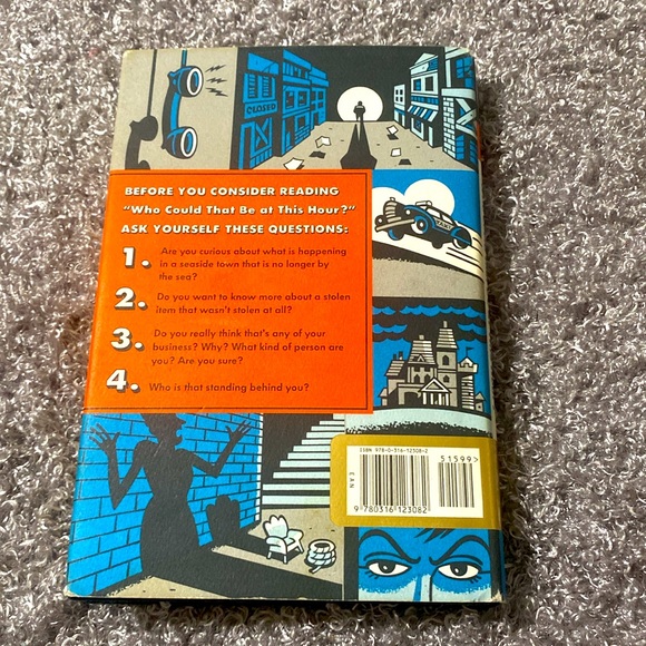 📚 Lemony Snicket “who Could That Be at This Hour” Hardback Book - Picture 3 of 7
